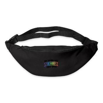 ADHS - Gürteltasche - Schwarz - Vorne