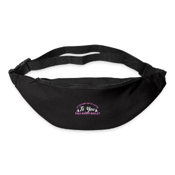 Ballet Dance Ballerina Ballet Girl Gift - Bum bag - black - Front