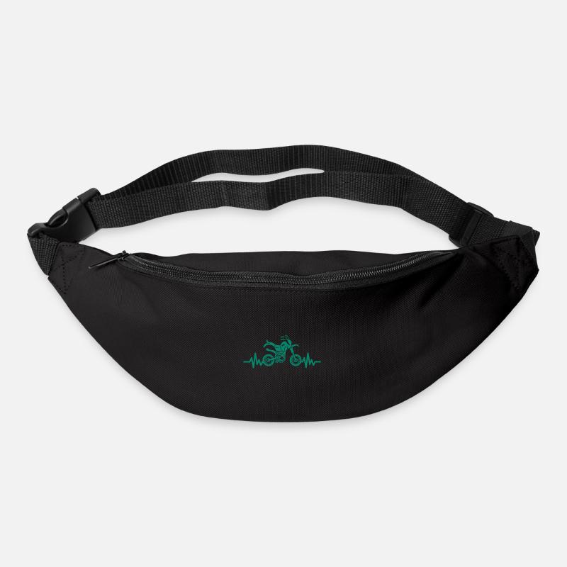 Heartbeat Motorcycle - Motorcross - Bum bag - black