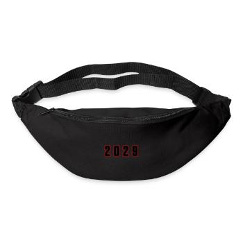 2029 year number - Bum bag - black - Front