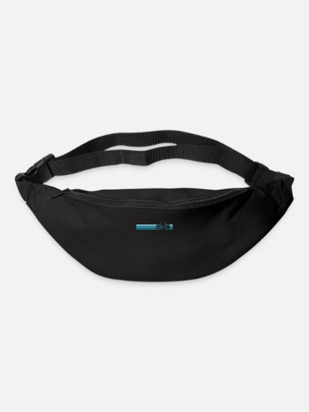 Radfahrer-Radfahrer, die Übungs-Training radfahren - Gürteltasche - Schwarz