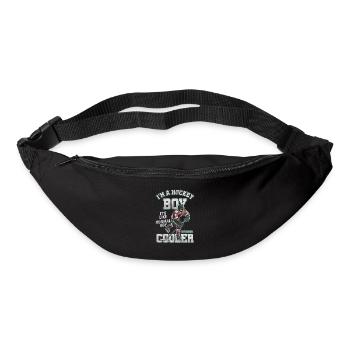 Player Hockeyist Hockey Coach Fan Wintersports - Bum bag - black - Front