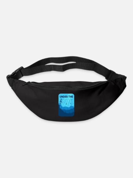 Under The C, noten musiker witz klassische musik - Gürteltasche - Schwarz