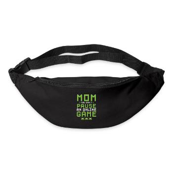 Gamers Gaming Gaming Games Computers Gift Mom You - Sac banane - noir - Devant