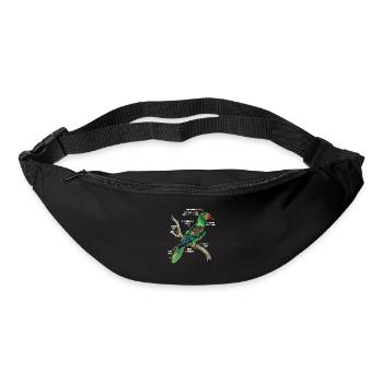 Birders Parrot Birdwatching Parrot Lover Gift - Bum bag - black - Front