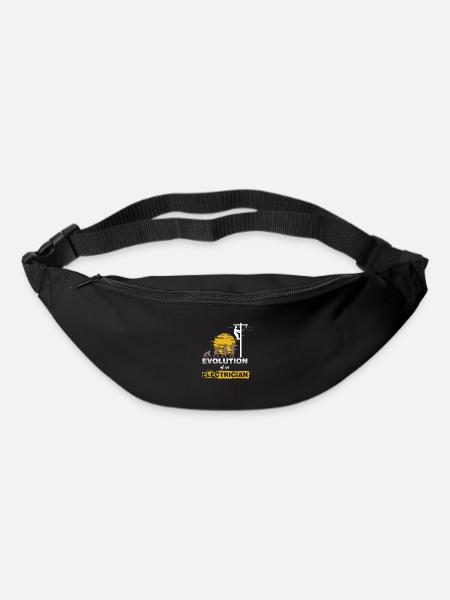 Electrical Electricity Tradesman Wiring Lineman - Bum bag - black