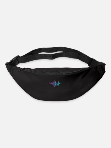 Sound Wave Technician Technische Aufnahme Musik - Gürteltasche - Schwarz