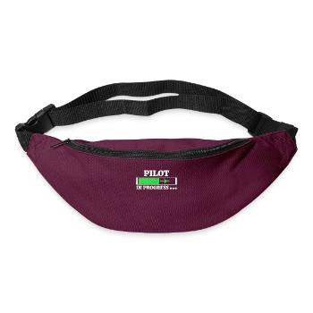 Pilot - Gürteltasche - Burgunderrot - Vorne