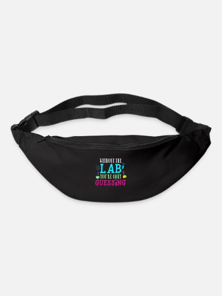 Sans laboratoire, seulement deviner le laboratoire médical - Sac banane - noir