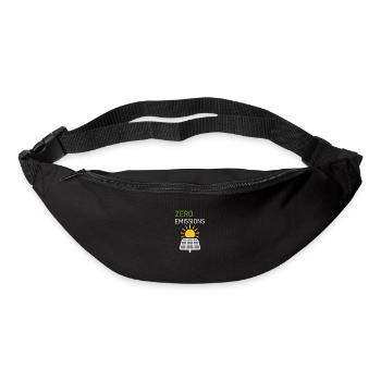 Zero Emissions Solar Sonne - Gürteltasche - Schwarz - Vorne