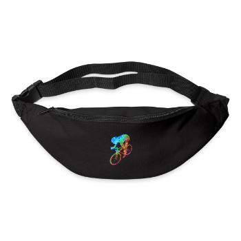 Vélo vélo de montagne Vélo vélo vélo cadeau de cyclisme - Sac banane - noir - Devant
