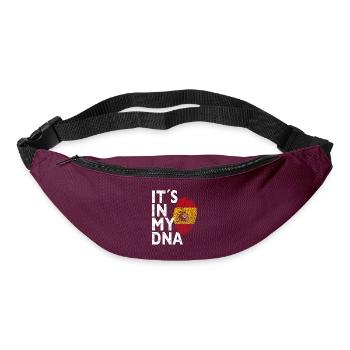 IT'S IN MY DNA Spain Flag Pride National Country - Bum bag - burgundy - Front