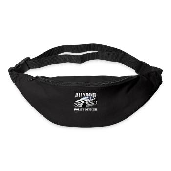 Junior Polizist Polizist Polizei Auto Cop - Gürteltasche - Schwarz - Vorne