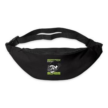 Beatbox In My Bones Skull Skeleton DJ Beatboxer - Bum bag - black - Front