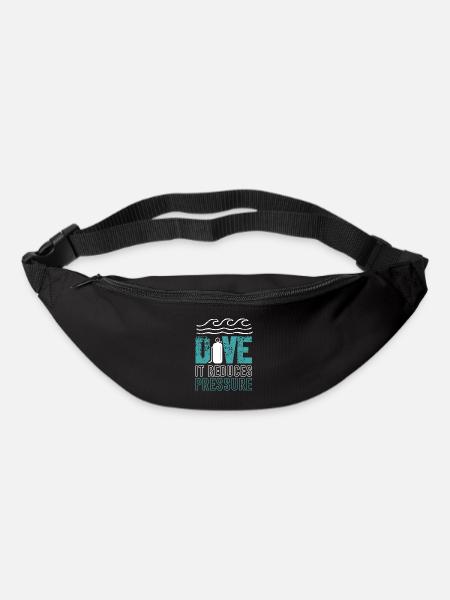 plongée plongée - Sac banane - noir