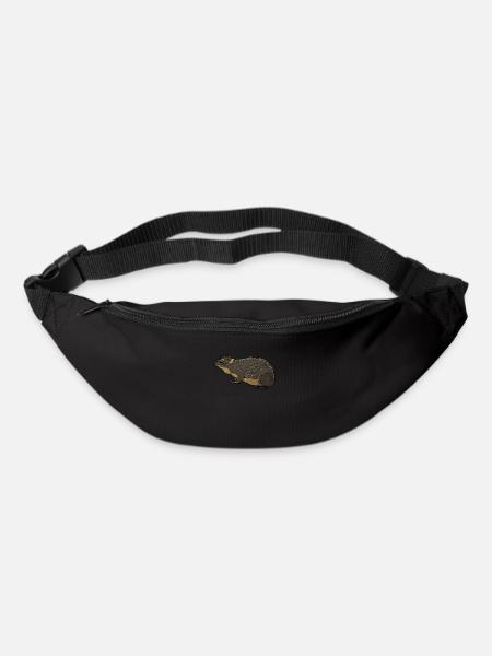 Zeichnung eines Schliefer - Gürteltasche - Schwarz