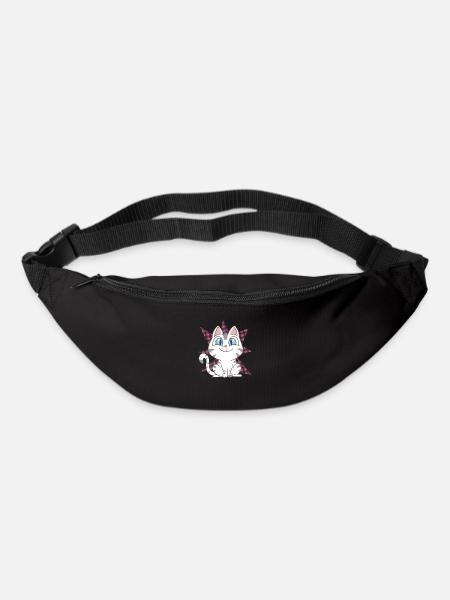 Cute Cat - Bum bag - black