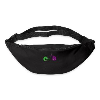 Tricoter - Sac banane - noir - Devant