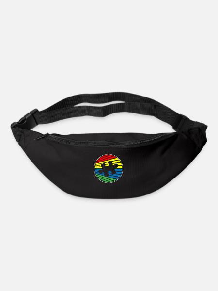 Autisme autiste - Sac banane - noir