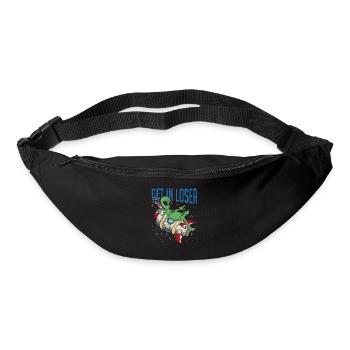 Funny Alien UFO Science Fiction Alien - Bum bag - black - Front