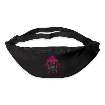 Flamingo - Gürteltasche - Schwarz - Vorne