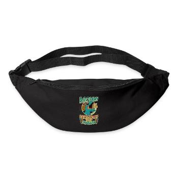 Dinosaurier Mama des Geburtstags Jungen - Gürteltasche - Schwarz - Vorne