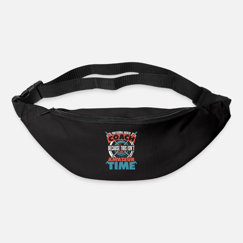 Tir à l’arc Flèche Tir à l’arc Tir à l’arc - Sac banane - noir