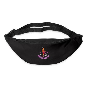 Mädchen auf dem Laufrad - Rutschradprofi - Gürteltasche - Schwarz - Vorne