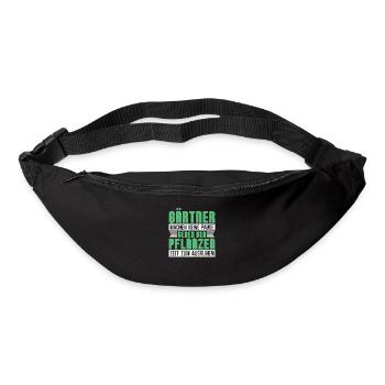 Garten Hobbygärtner Pflanzen Blumen Gärtner - Gürteltasche - Schwarz - Vorne