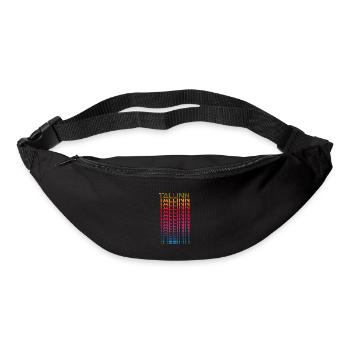 Retro Nostalgic City - Rainbow Tallinn - Bum bag - black - Front