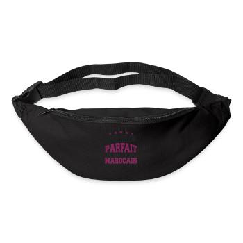Je Ne Suis Parfait Mais Je Suis Marocain - Sac banane - noir - Devant