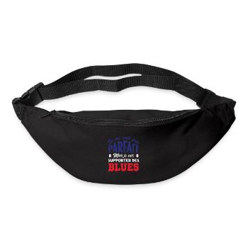 supporter equipe de France - Sac banane - noir - Devant