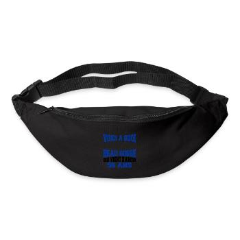 Voici à Quoi Ressemble Un BeauGosse 56 ans, Cadeau - Sac banane - noir - Devant