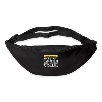 Apropos Collie - Gürteltasche - Schwarz - Vorne