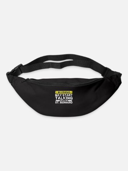 Apropos Bernhardiner - Gürteltasche - Schwarz