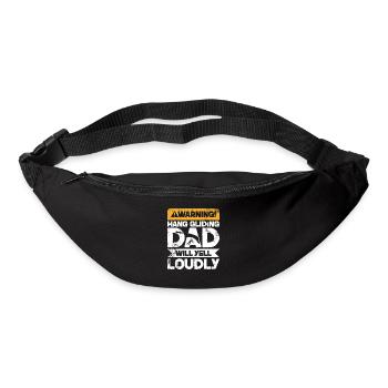 Warning Screaming - Hanggleitvater - Bum bag - black - Front