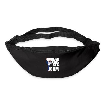 Taekwondo Mama - Gürteltasche - Schwarz - Vorne