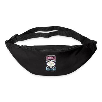 Auf Zellulärer Ebene, Bin Ich Ein Vielarbeiter. - Gürteltasche - Schwarz - Vorne