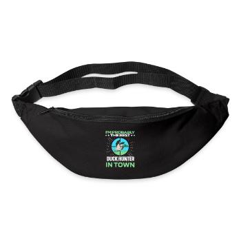 Duck Hunting Duck Hunt Funny - Bum bag - black - Front