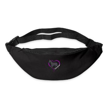 Pferdeliebhaber - Hannoveraner - Gürteltasche - Schwarz - Vorne