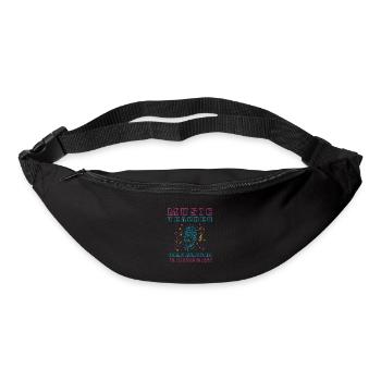 Music Teacher Music Teacher - Bum bag - black - Front