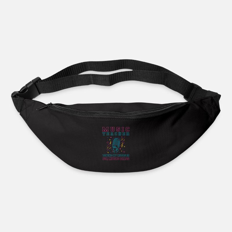 Professeur de musique Professeur de musique - Sac banane - noir