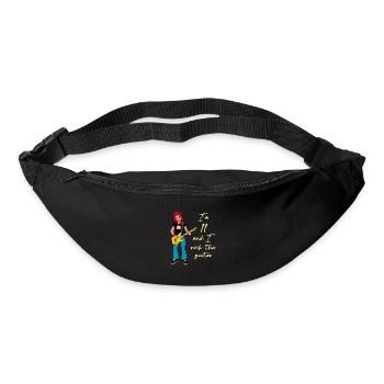 I’m 11 - Guitariste - Sac banane - noir - Devant