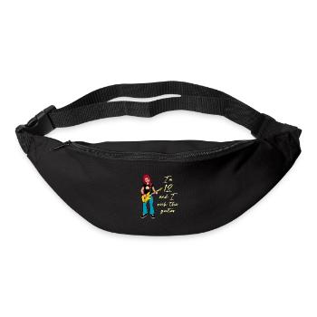 I'm 12 - Girl Guitarist - Bum bag - black - Front