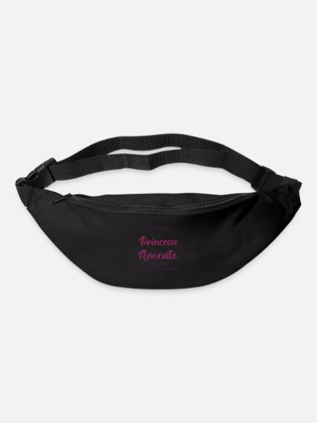 Princesse Avocate | cadeau métier - Sac banane - noir