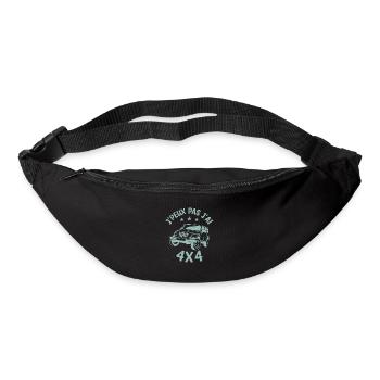 Je peux pas j'ai 4x4 - Sac banane - noir - Devant