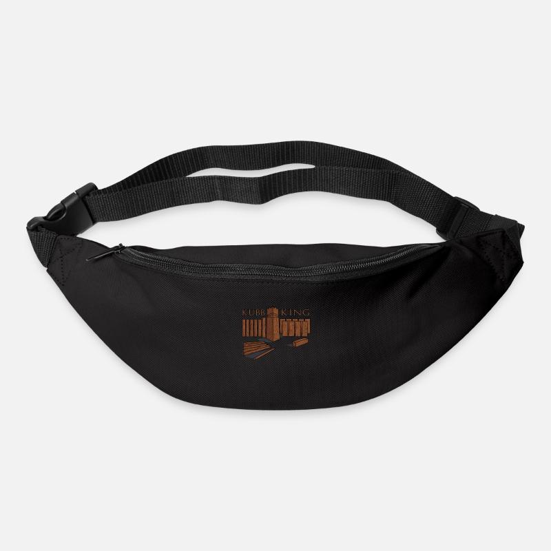 Wikingerschach - KUBB - Gürteltasche - Schwarz