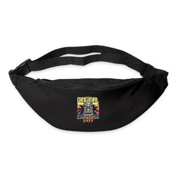 Légendes Sont Nées En 1977 Cadeau D'anniversaire - Sac banane - noir - Devant