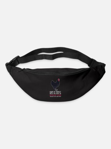 Sei Du Selbst - Australorp Chicken - Gürteltasche - Schwarz