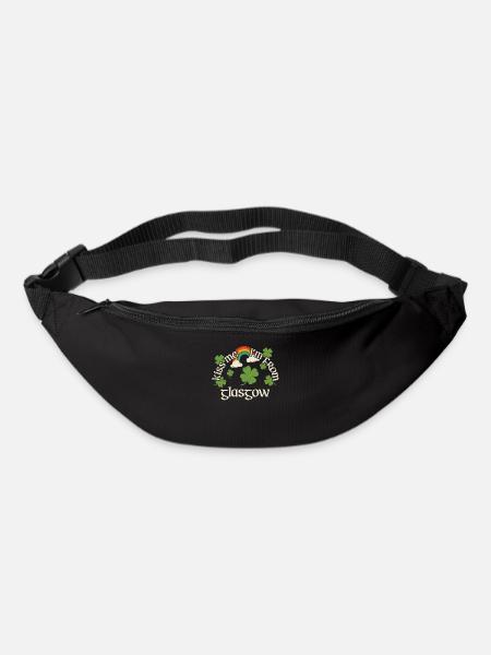 Kiss Me - St. Patrick's Day Glasgow - Bum bag - black